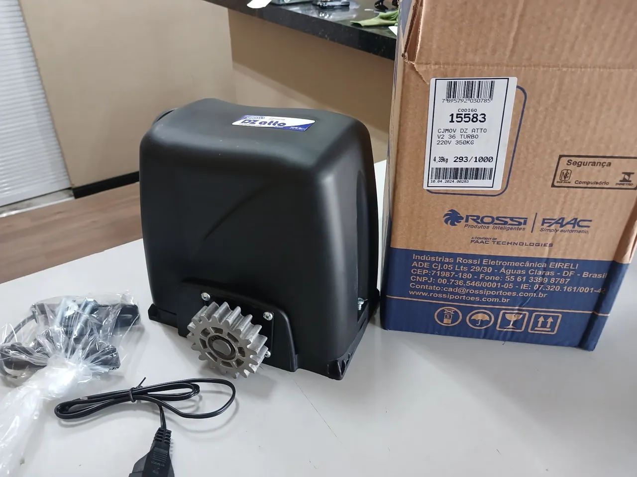 Motor Para Portão De Alumínio 