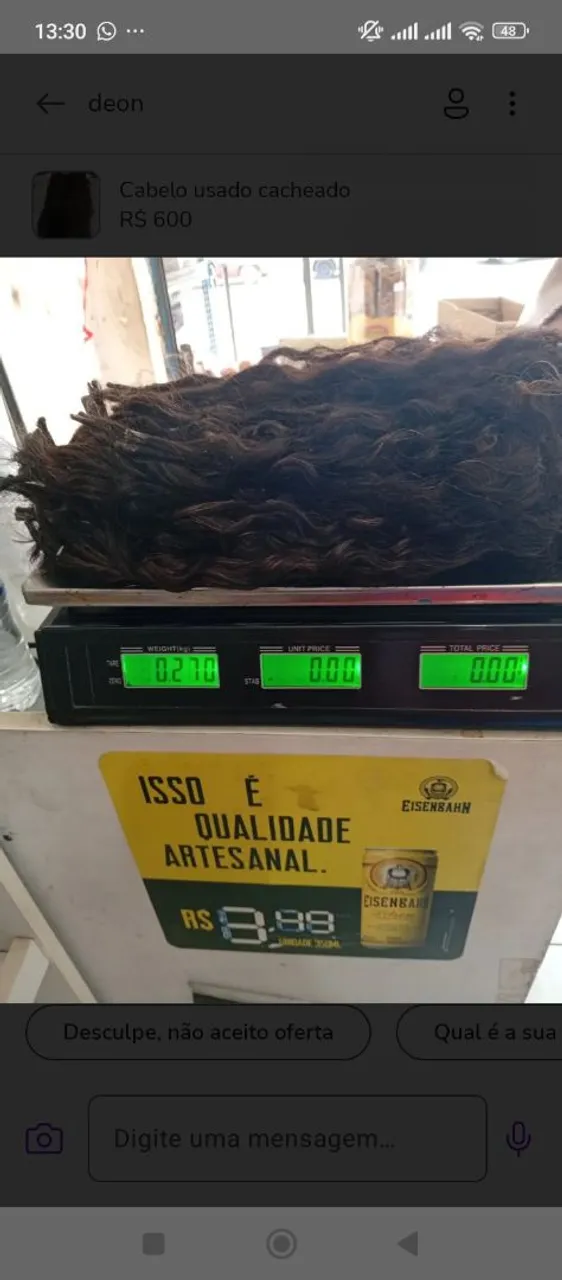 Cabelo usado