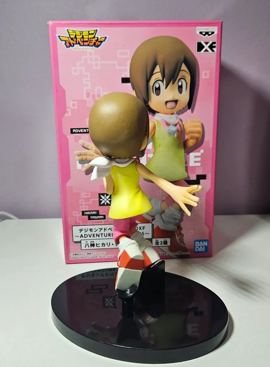 Figure Digimon Adventure Banpresto Hikari e Tailmon - Foto 3