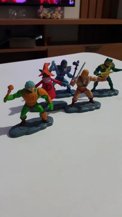 Bonecos He-Man e Masters of the Universe - Coleção Completa