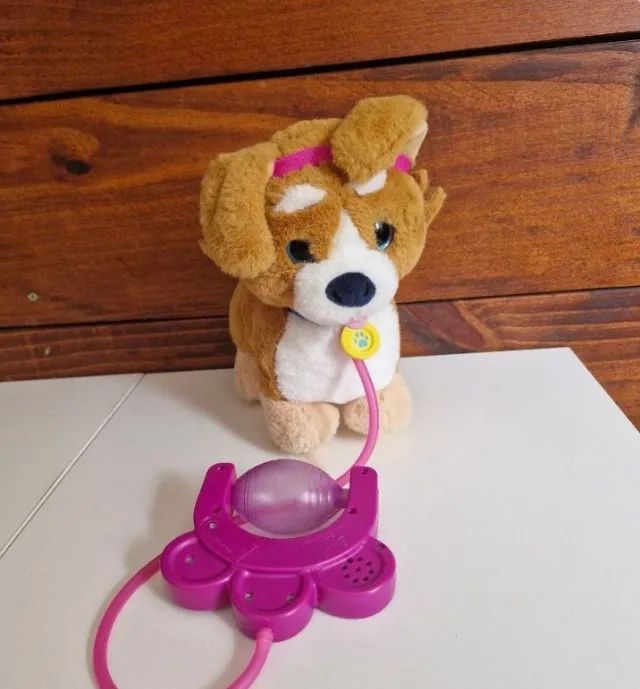 walking petz - cachorro de pelúcia