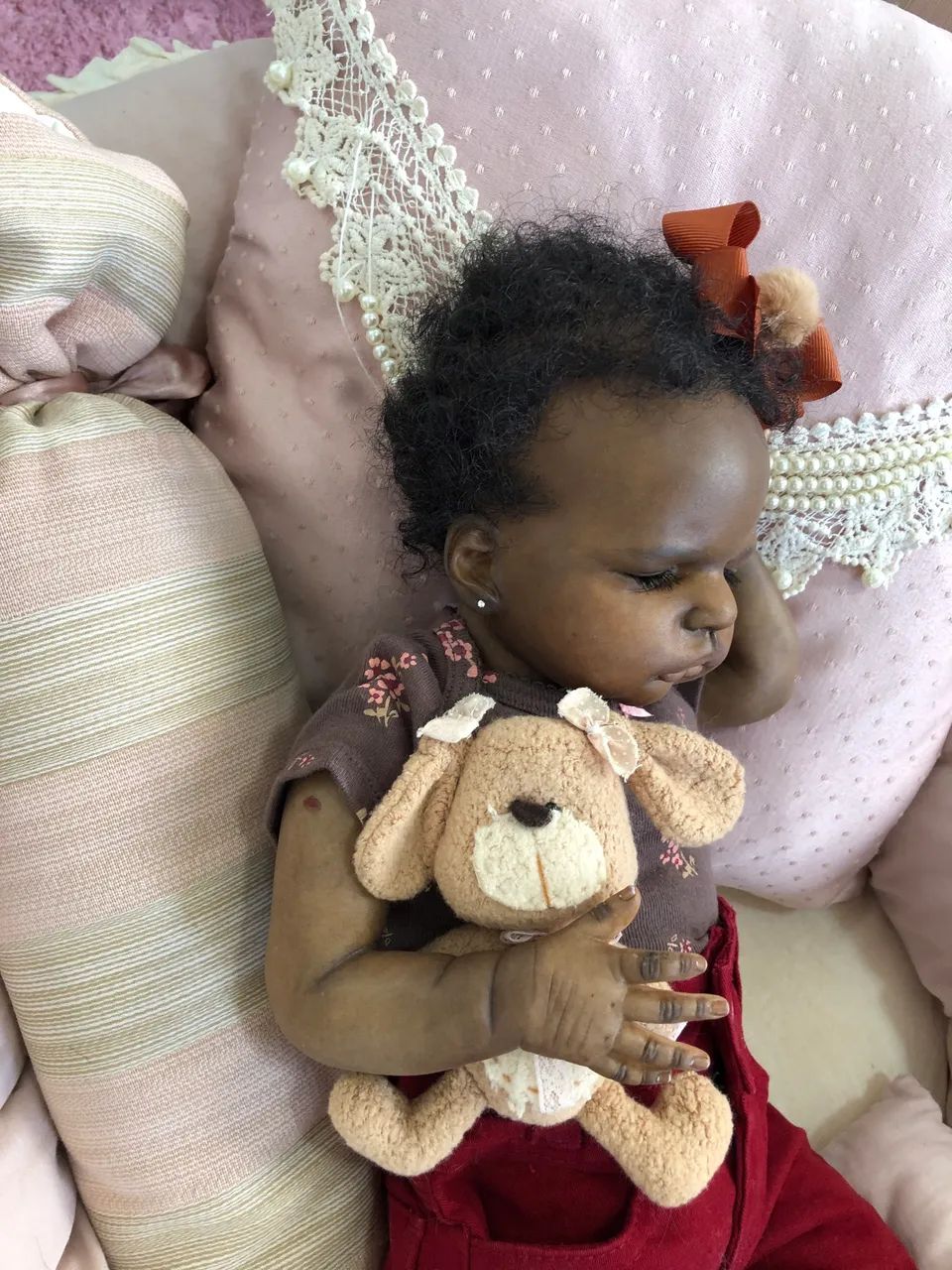 Bebê reborn negra - Foto 5