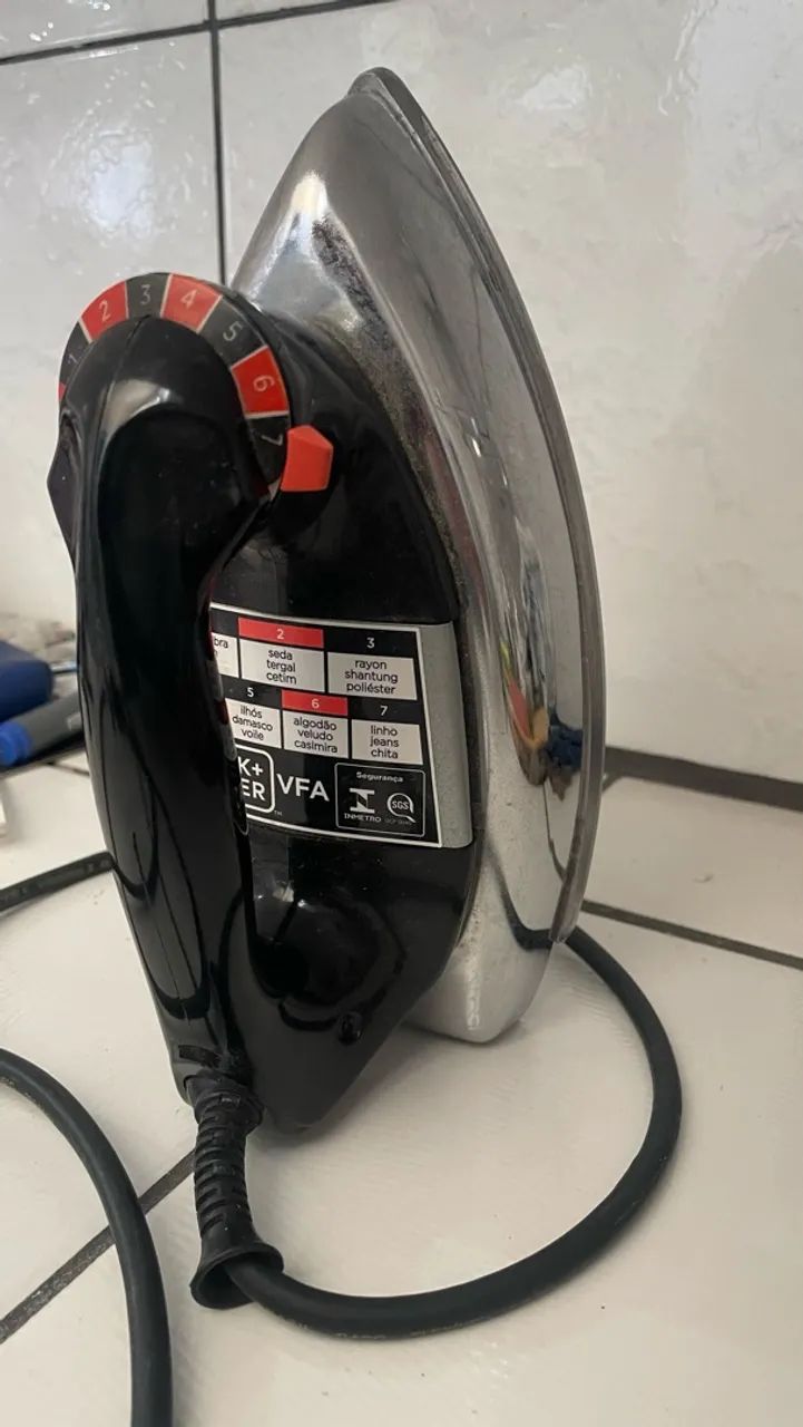 Ferro de passar black Decker  - Foto 2