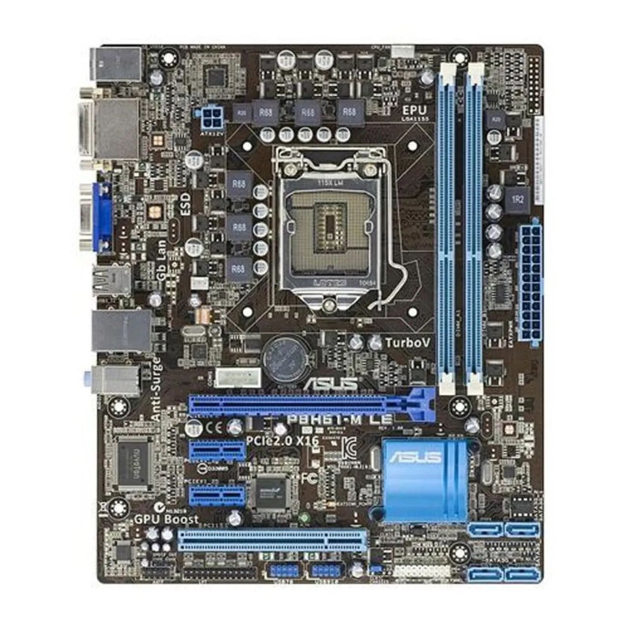 Espelho da placa mãe P8h61m LE/BR (SÓ O ESPELHO).
