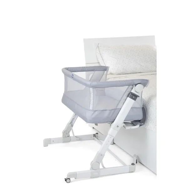 Berço Chicco Next2me Magic Evo De 0-9kg Cinza  - Foto 2