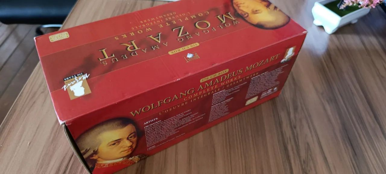 Box Mozart Complete Works 170 CDs - Brilliant Classics (Excelente Estado) - Foto 2