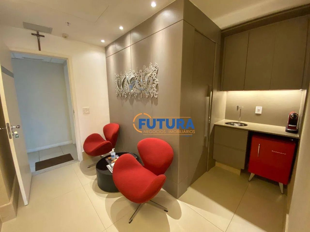 Sala com 41M2 100% Mobiliada no Ed. Le Quartier - Foto 4
