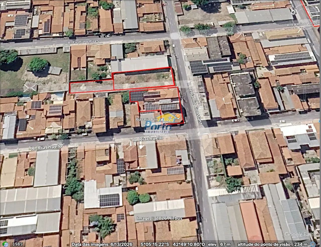 Prédio Inteiro com vários Pontos Comerciais e uma Casa para Venda Centro, Teresina