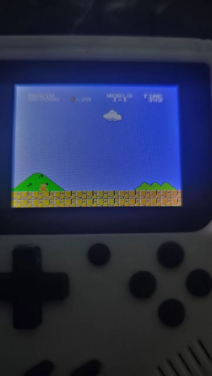 Jogo retrô console 400 jogos 