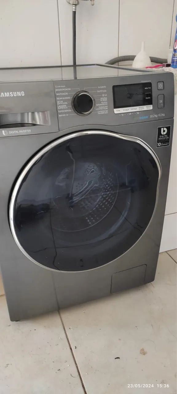 Lavadora e Secadora Samsung Digital Inverter  - Foto 4