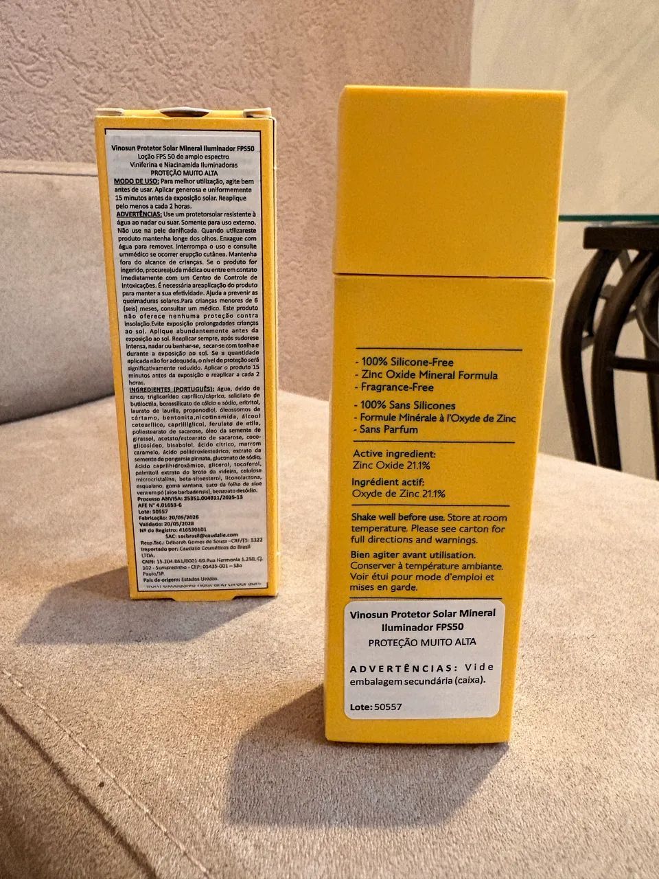 Protetor solar 50ML - caudalíe - Foto 2