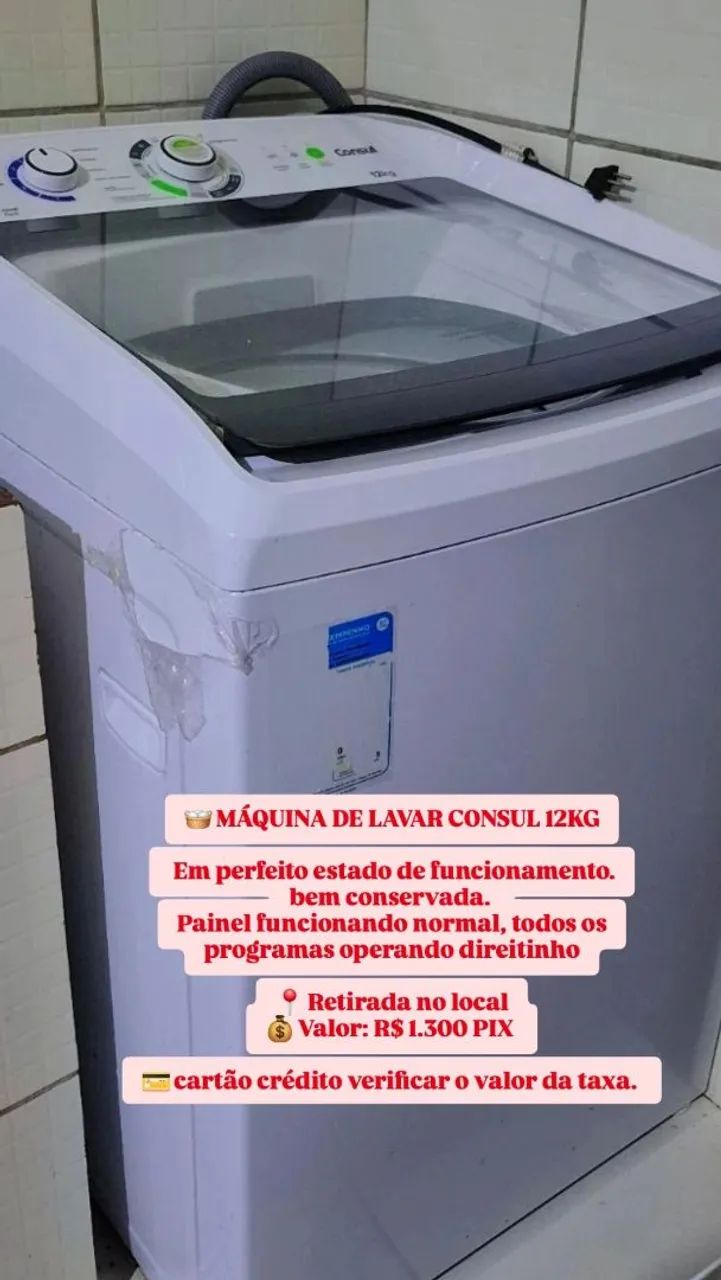 Máquina de lavar consul 12kg  - Foto 3