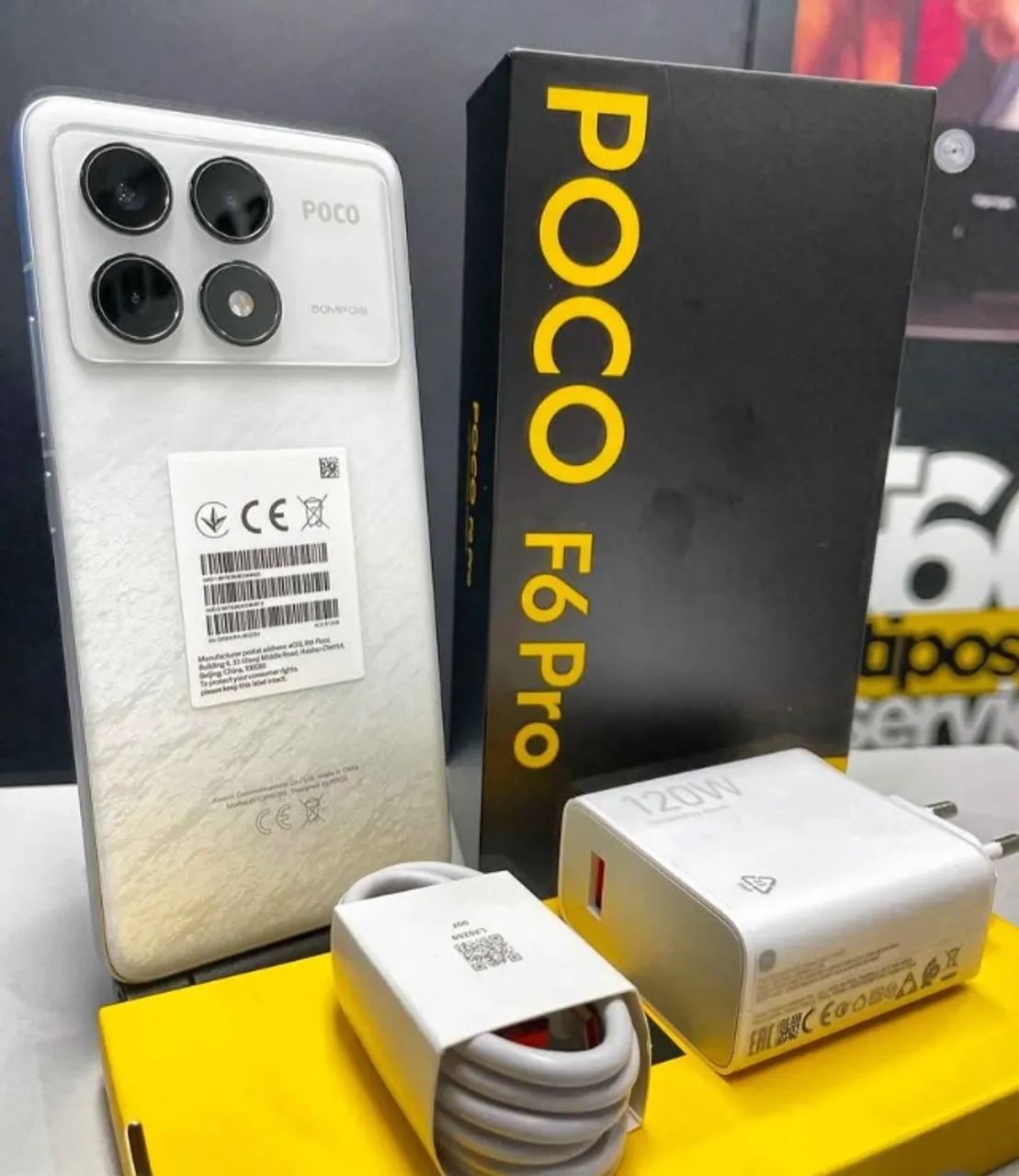 POCO F6 Pro - 512GB / 12GB RAM - NOVO LACRADO - Celulares e