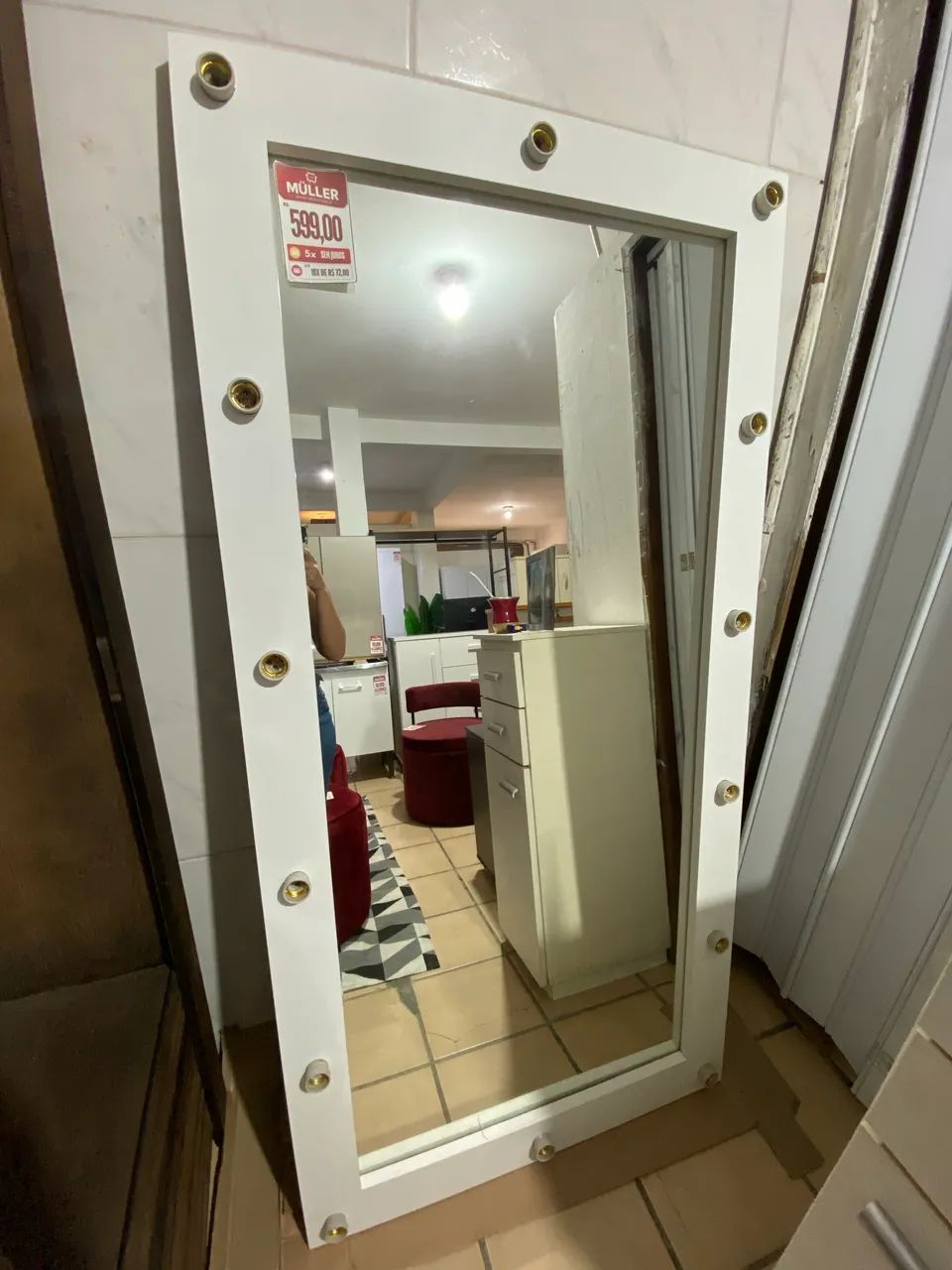 Espelho camarim grande  - Foto 2