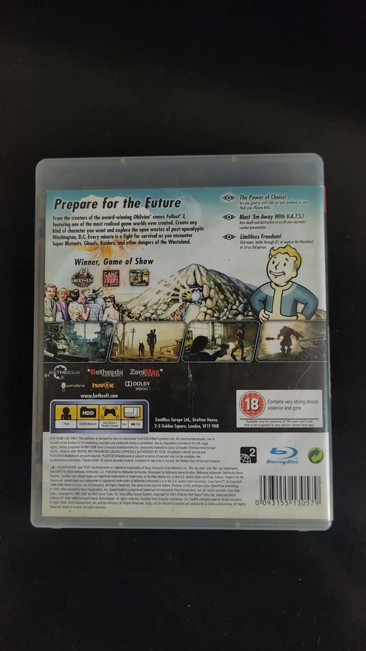 JOGO PS3 Fallout 3 - Foto 3