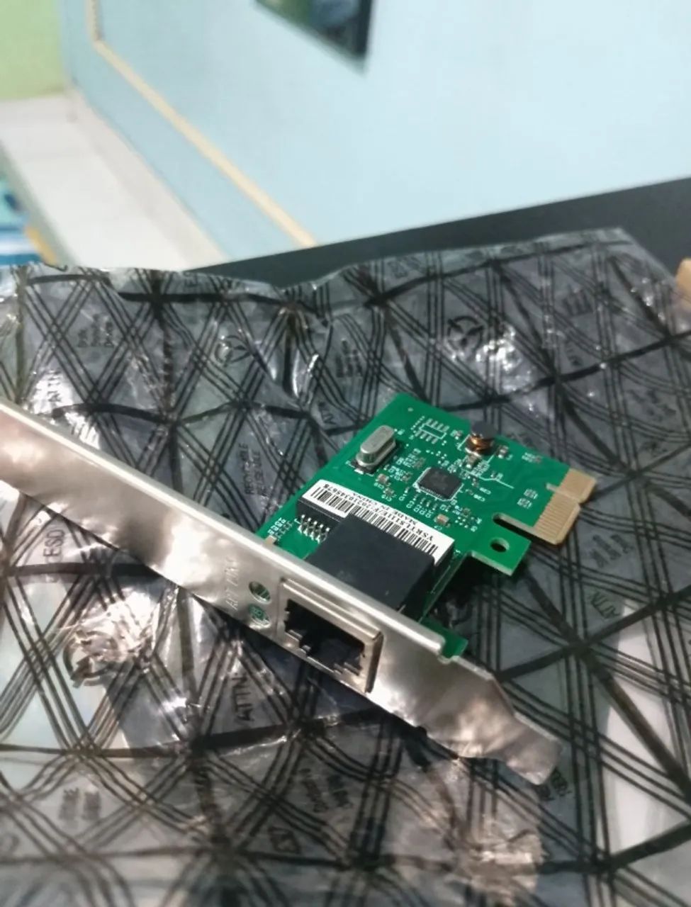 Placa De Rede Lan Pci-e 10/100 Mbps. Leia - Foto 2