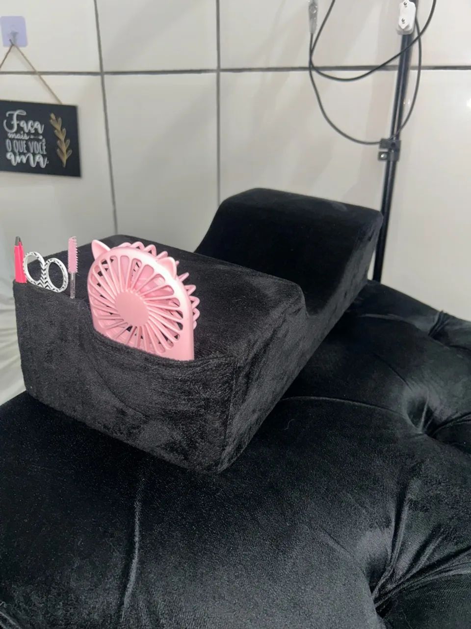Almofada de Pescoço para Lash Designer com Porta-Pinças - Foto 3