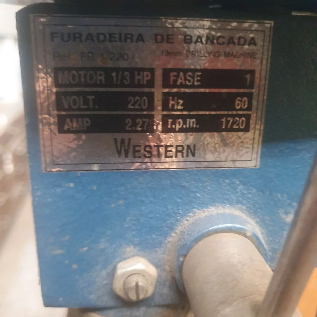 Furadeira de Bancada- Tipo: 5 Speed Drill Press. - Foto 3