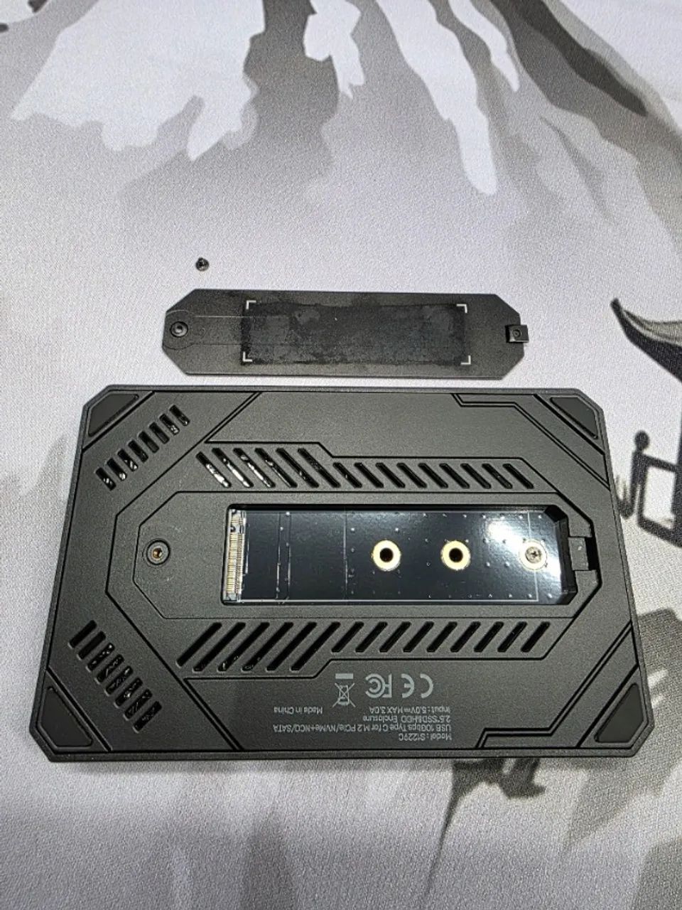 Case UNITEK NVMe M.2 SATA e HD SSD 2.5 USB-C