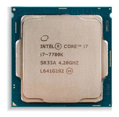 PROCESSADOR INTEL i7 7700K 4.5GHz - ALTO DESEMPENHO 