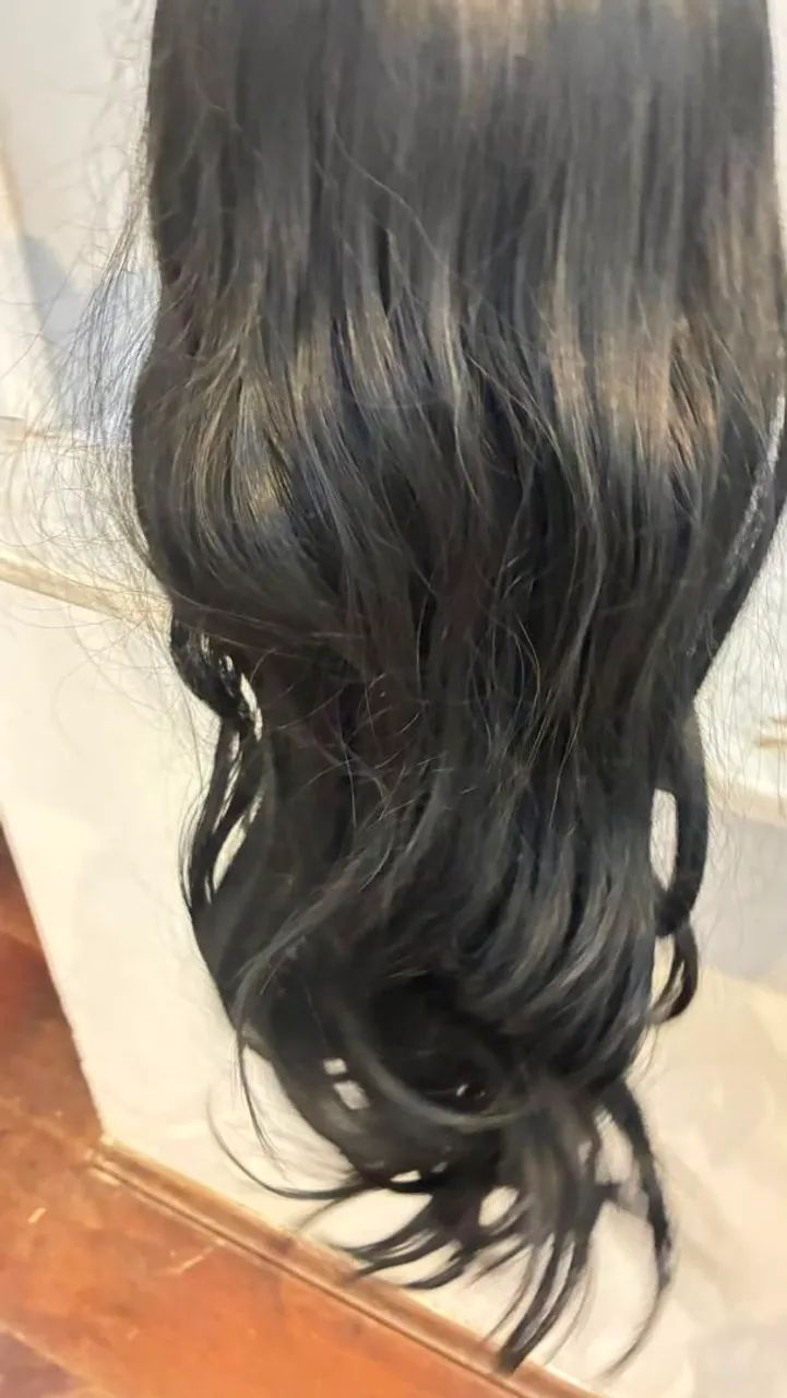 Wig lace bio orgânica 65cm - Foto 3