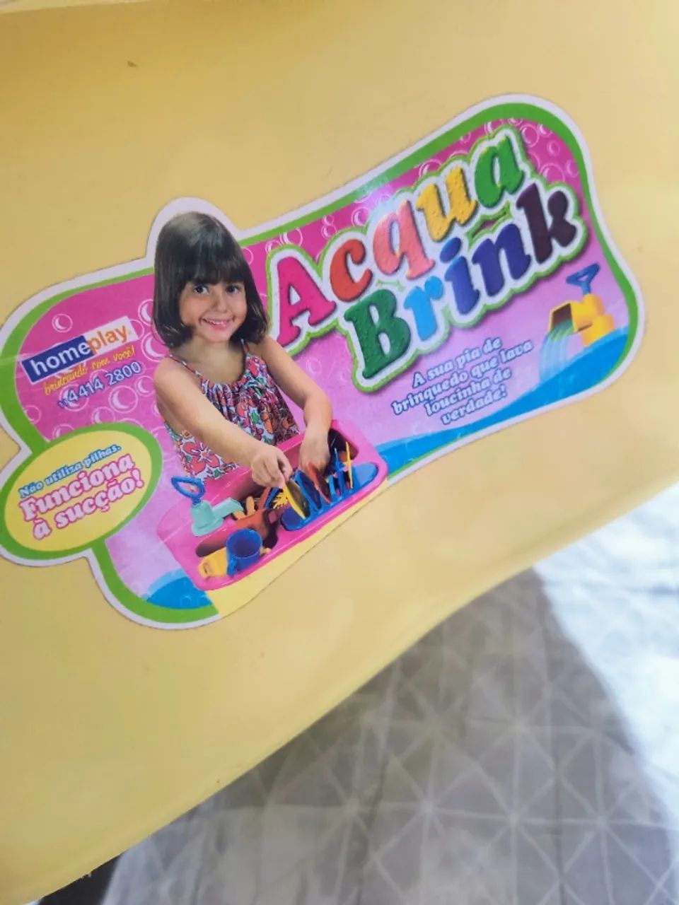 Pia brinquedo lava louça de verdade  - Foto 3