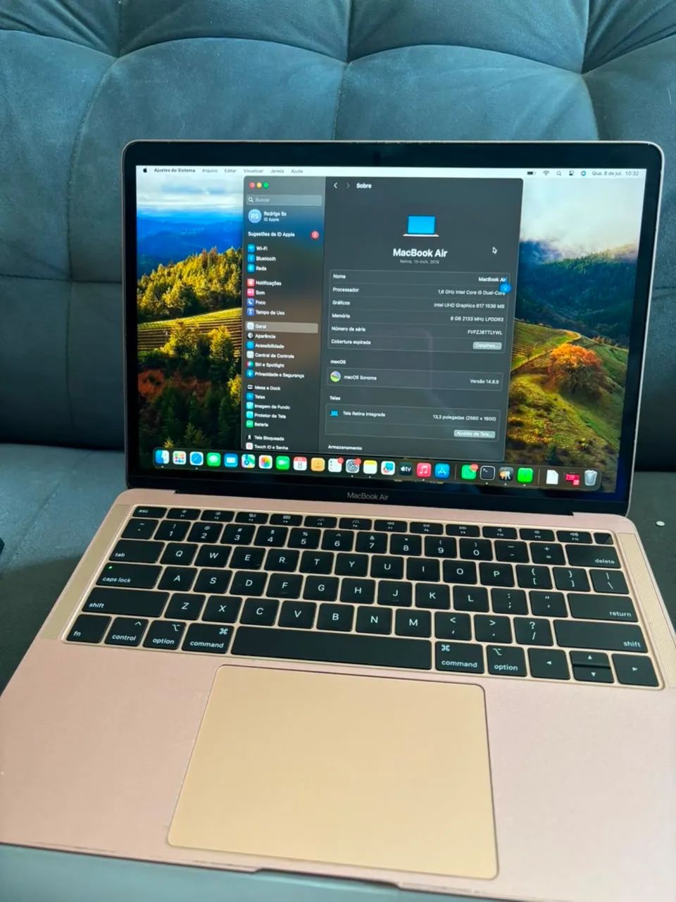 MacBook Air Retina 13? 2019 | i5 | 8GB RAM | Excelente estado