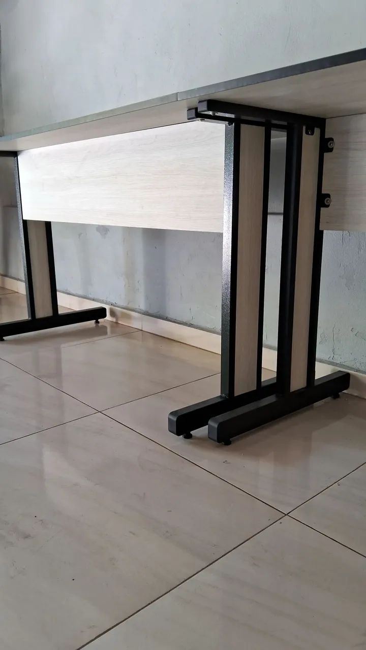 Mesas escritório moderna  - Foto 4