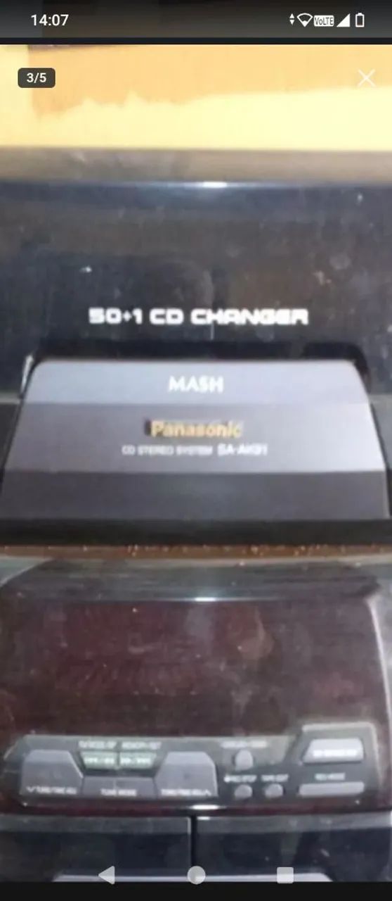 Aparelho de som Panasonic AK 91