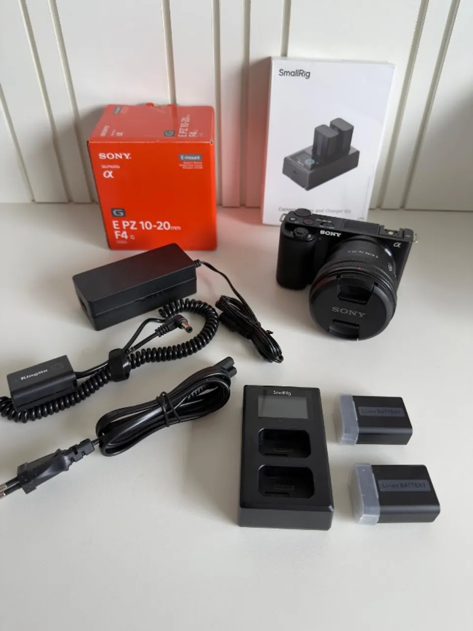 Sony ZV-E10 Mark II + Cage SmallRig + Bateria Original - Câmeras e