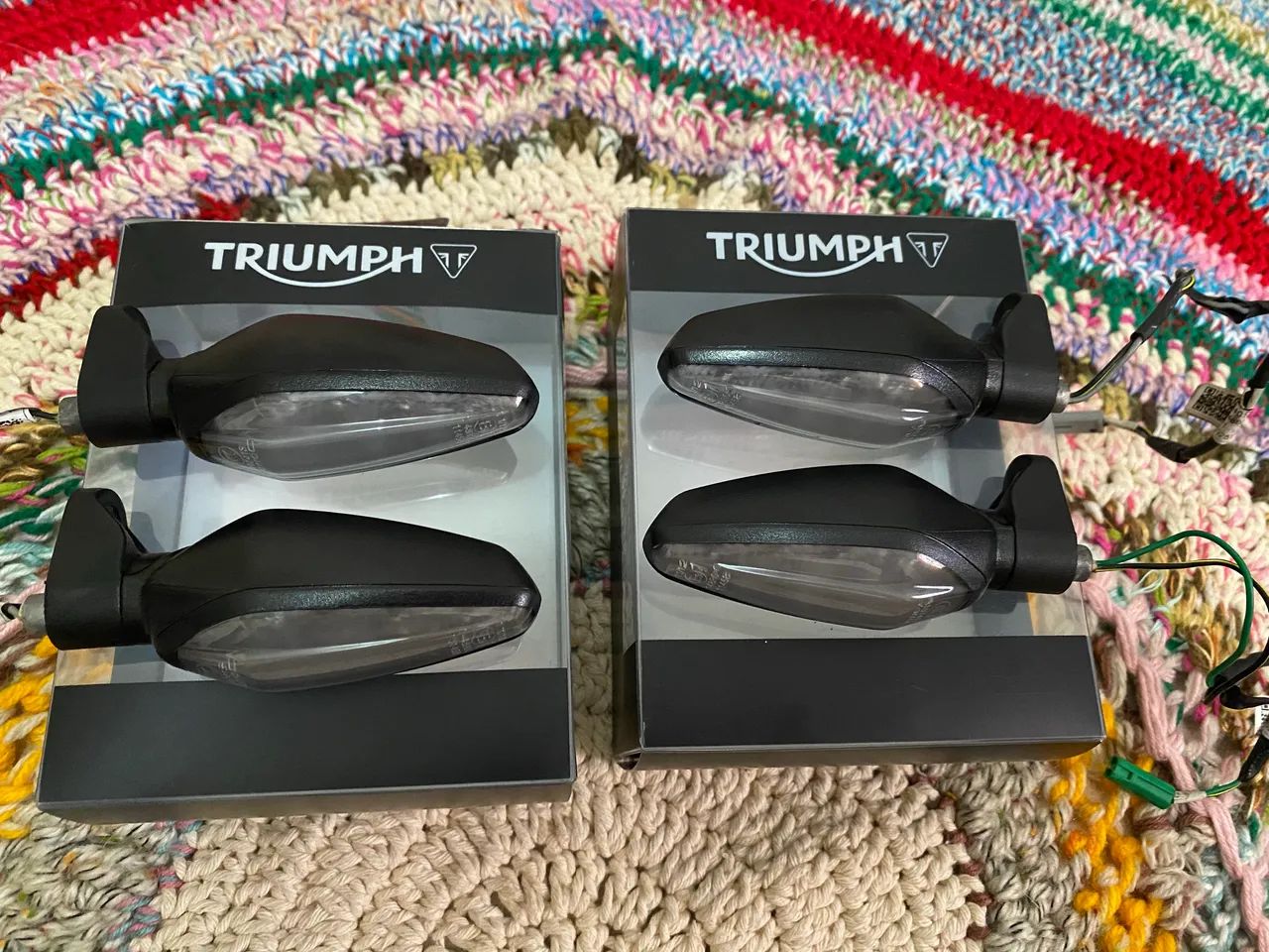 Kit Completo Seta indicadora Pisca Triumph Speed 400 - Peças para