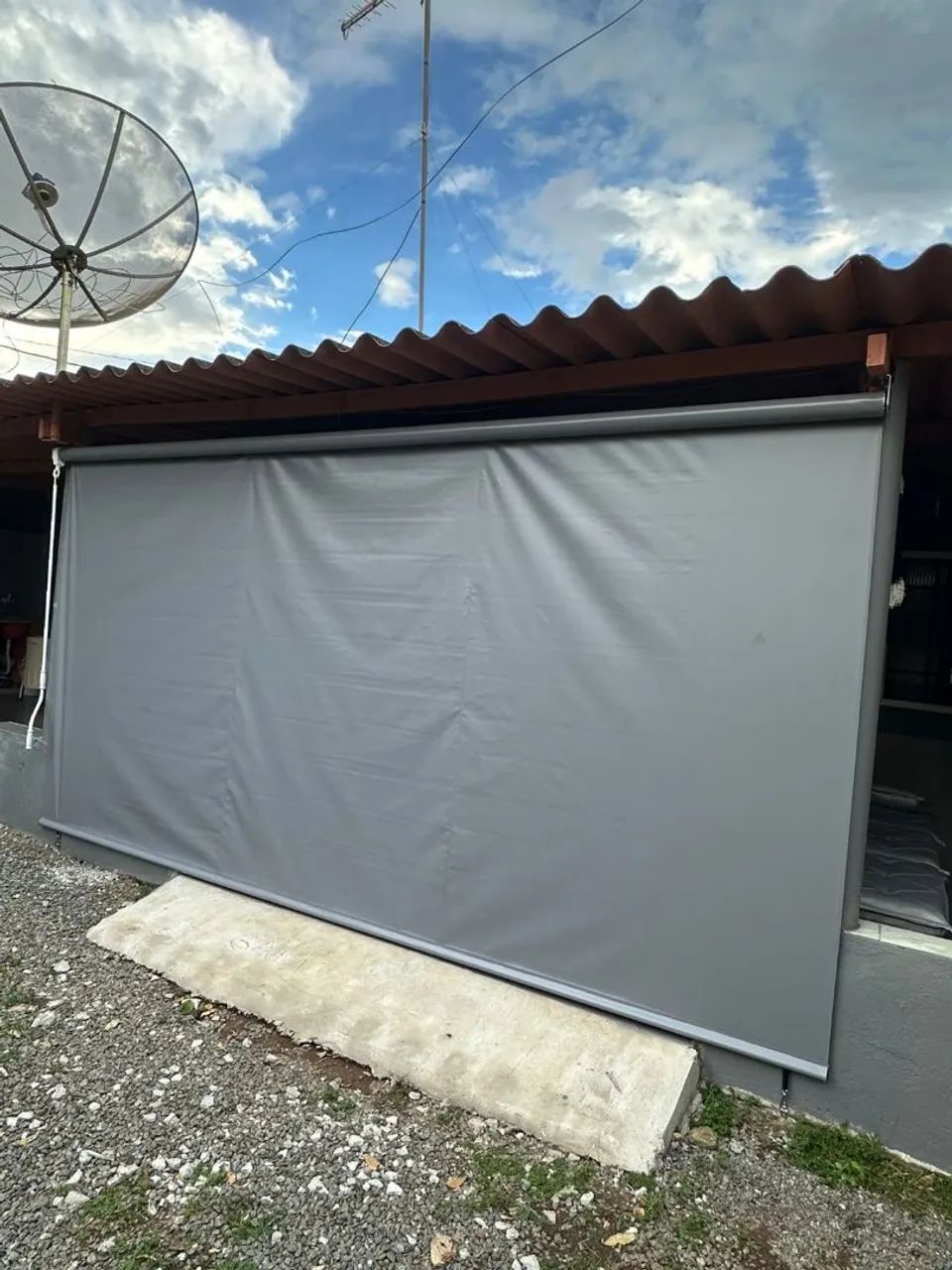 Toldo sobre medidas 