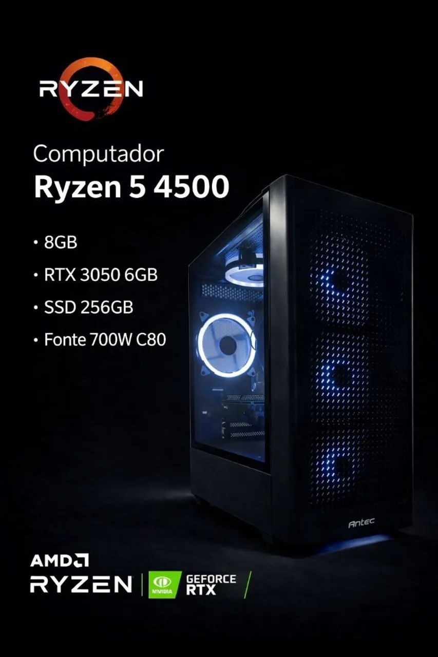 Computador Ryzen 5 4500 