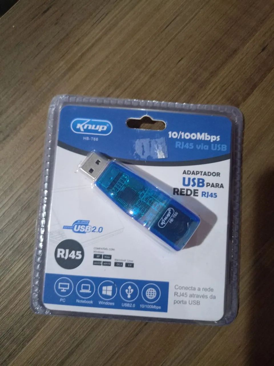 Adaptador USB para rede RJ45