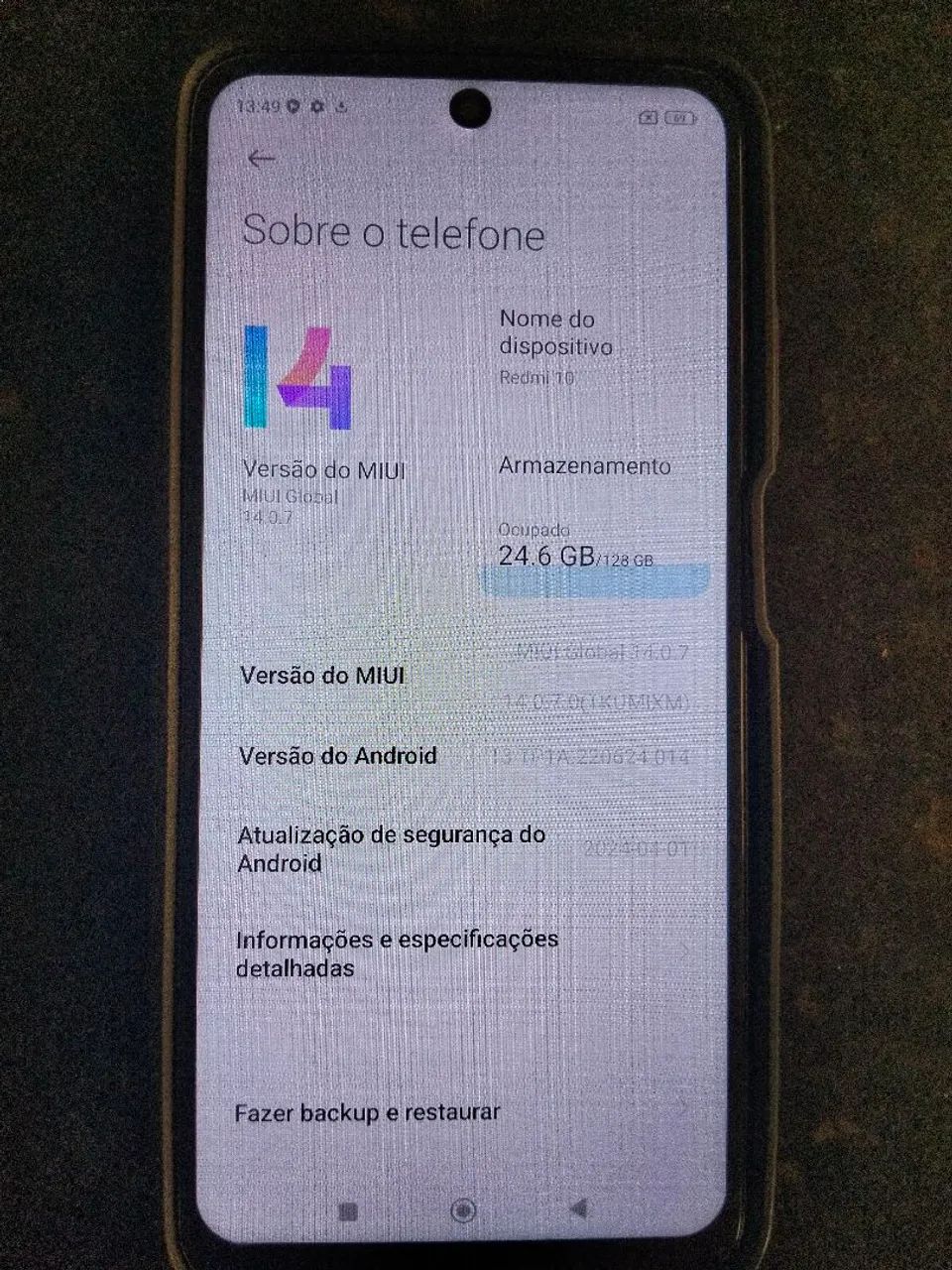 Celular Xiaomi Redmi 10 128GB