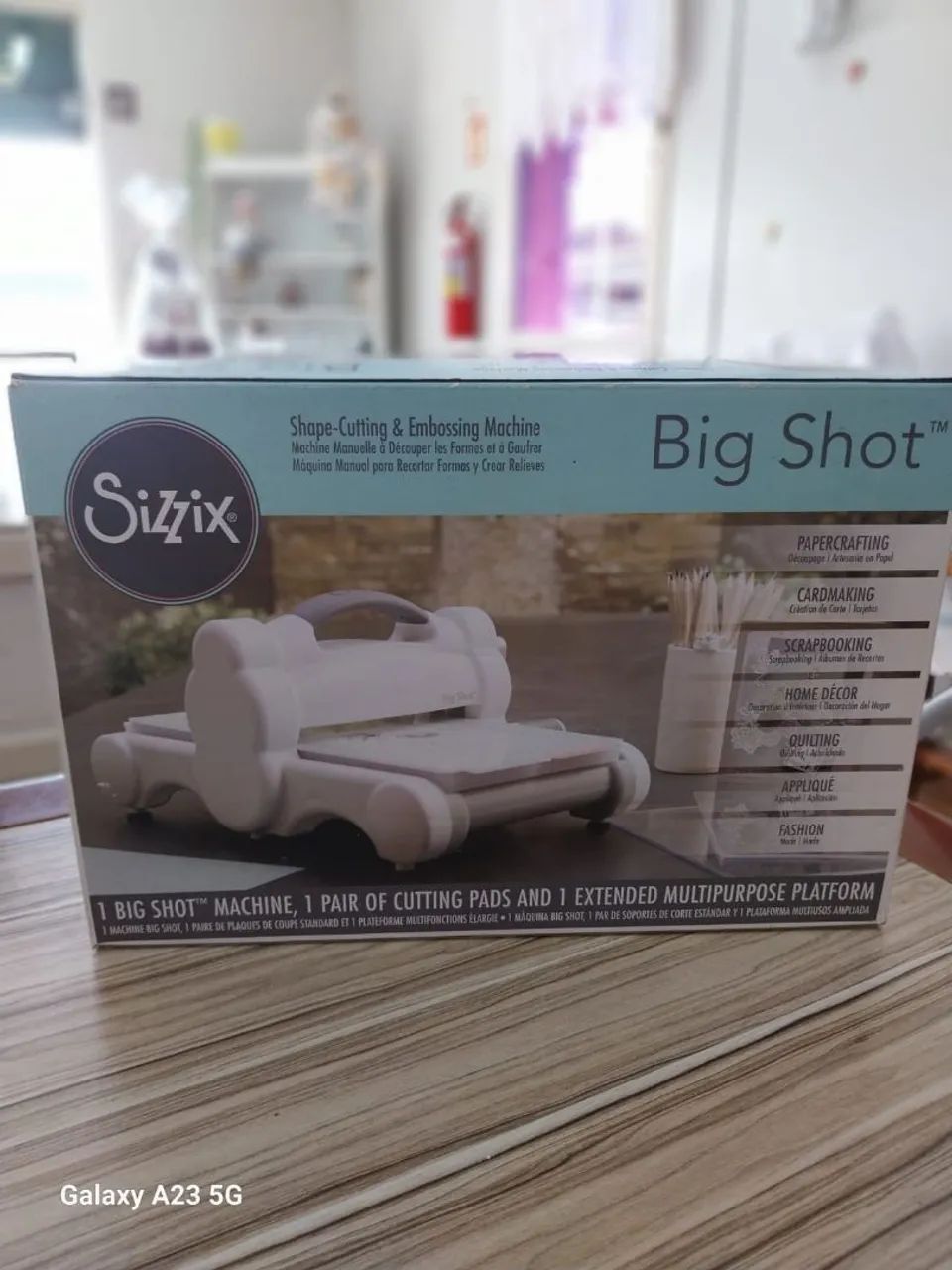 Bigshot Sizzix Máquina de Corte de Feltro/Papel - Foto 4