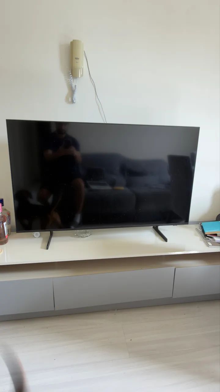 Smart TV 50 4K UHD LED Samsung 50DU7700 - Wi-Fi Bluetooth Alexa 3 HDMI Polegadas: 50" - Foto 2