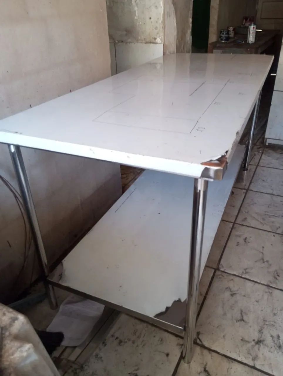 Vendo mesa de inox 