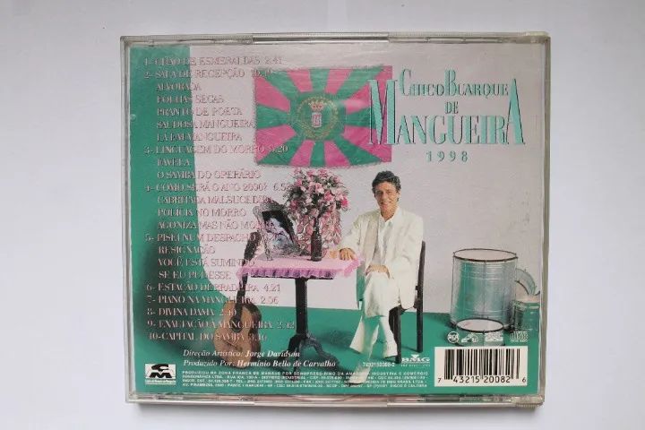Cd Chico Buarque - Chico Buarque De Mangueira - Foto 2