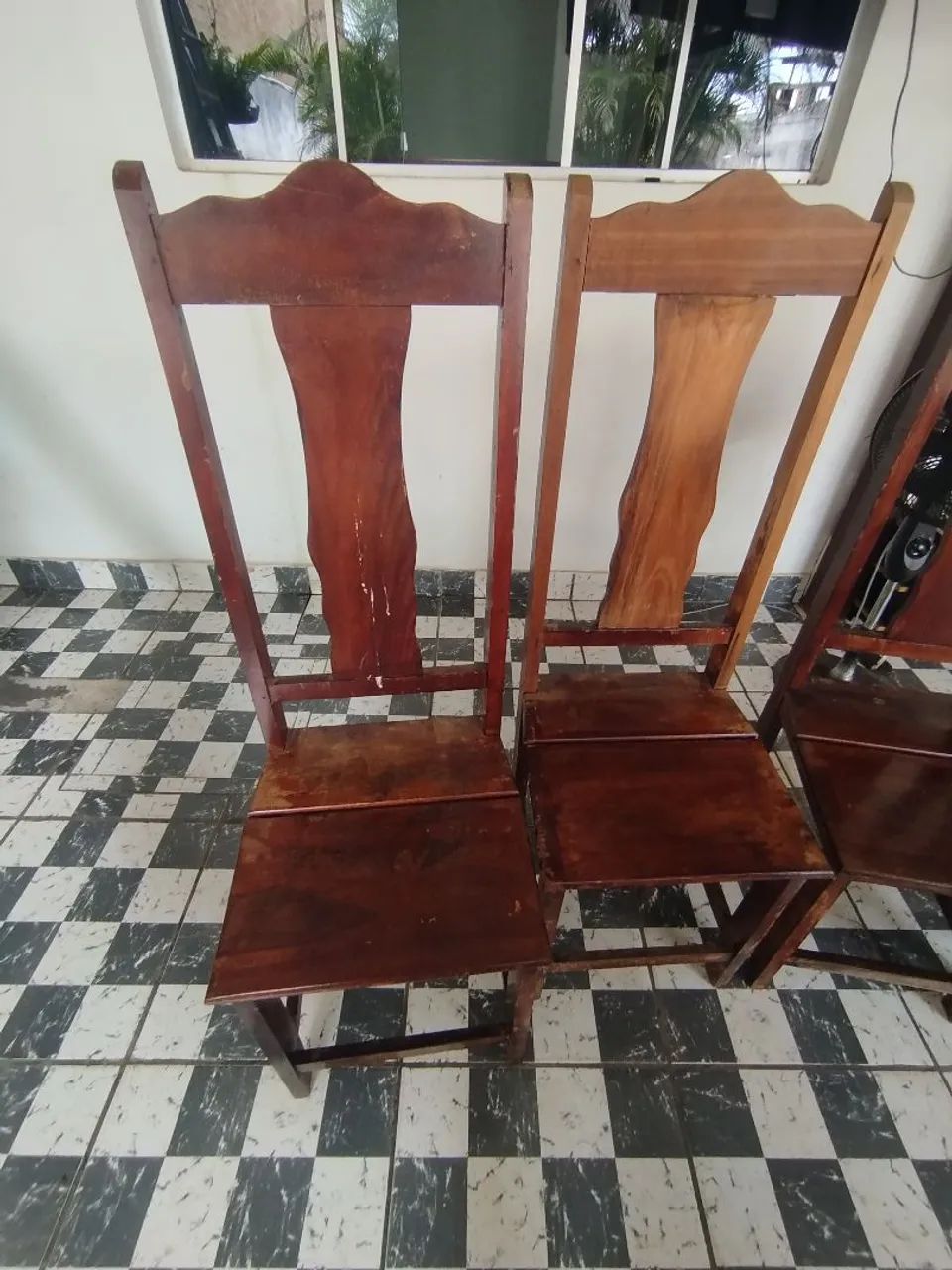 Conjunto mesa de jantar 4 cadeiras  - Foto 4
