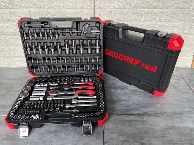  Jogo Soquetes Gedore Red Kit Ferramentas 172 Peças