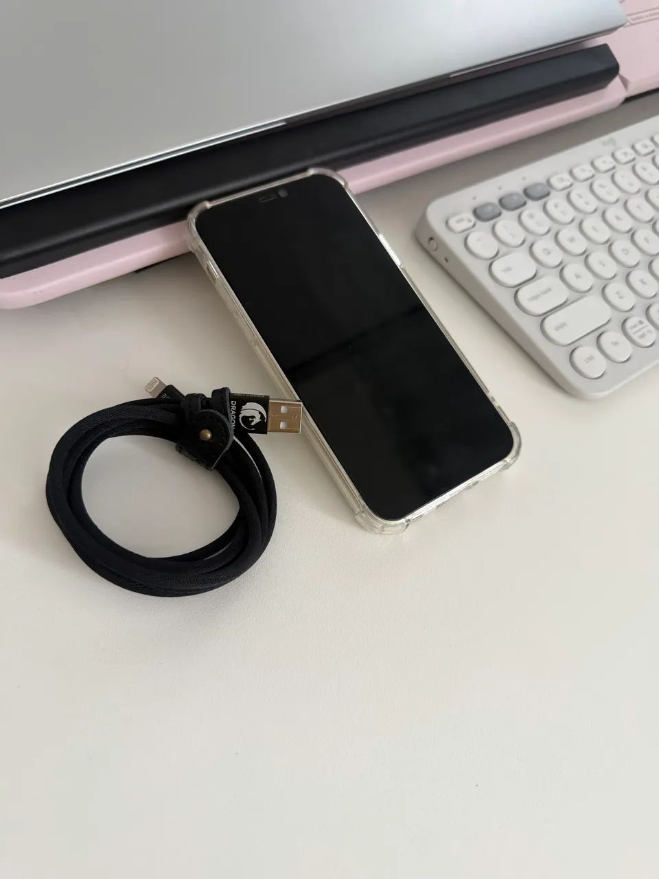 iPhone 12 256 GB Completo: Película, Capa e 2 cabos - Foto 2