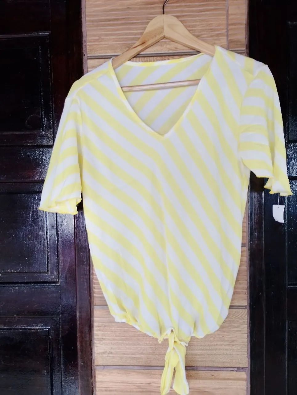 Blusa de amarração  - Foto 2