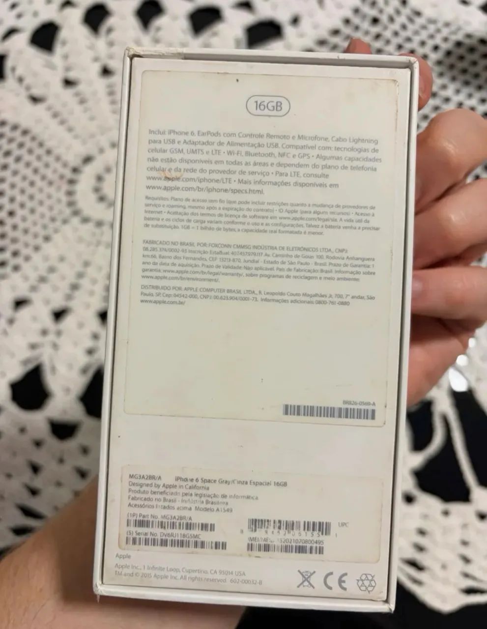 iPhone 6 cinza e preto  - Foto 5