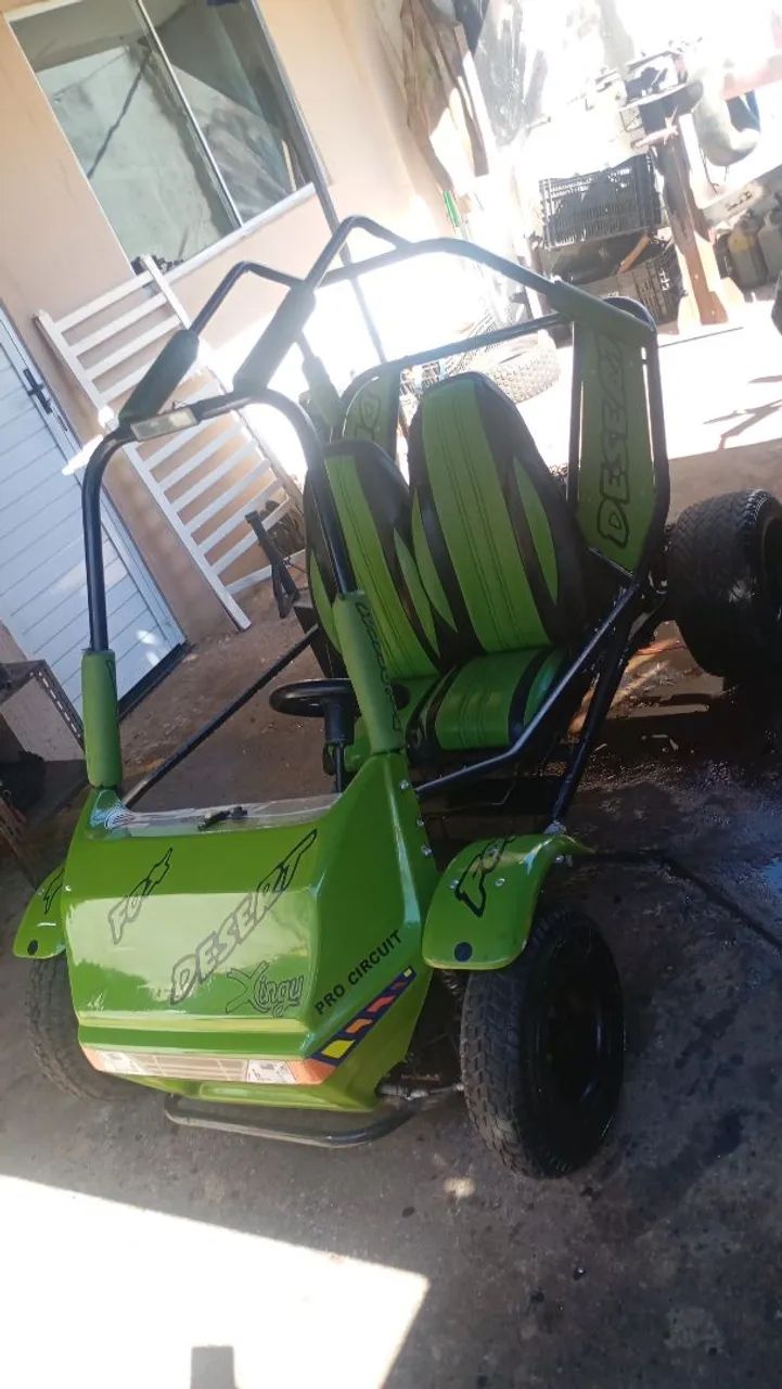 Mini buggy chassi longo partida elétrica