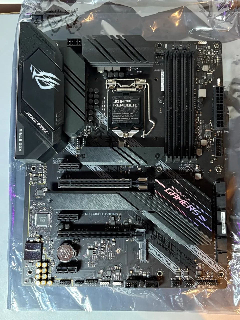 placa mãe asus rog strix b460-f gaming - Foto 2