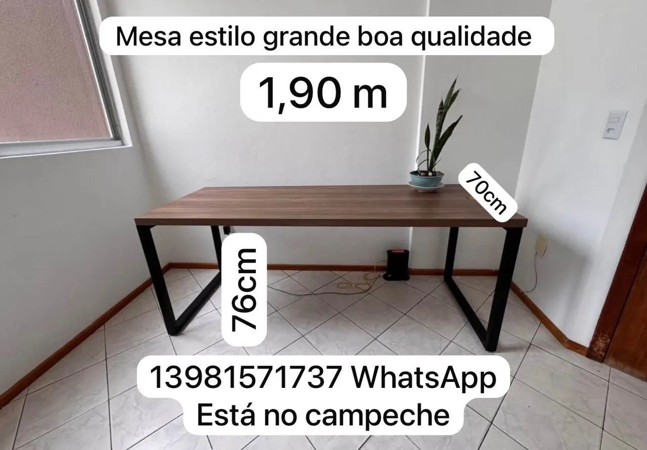Mesa industrial grande boa qualidade 