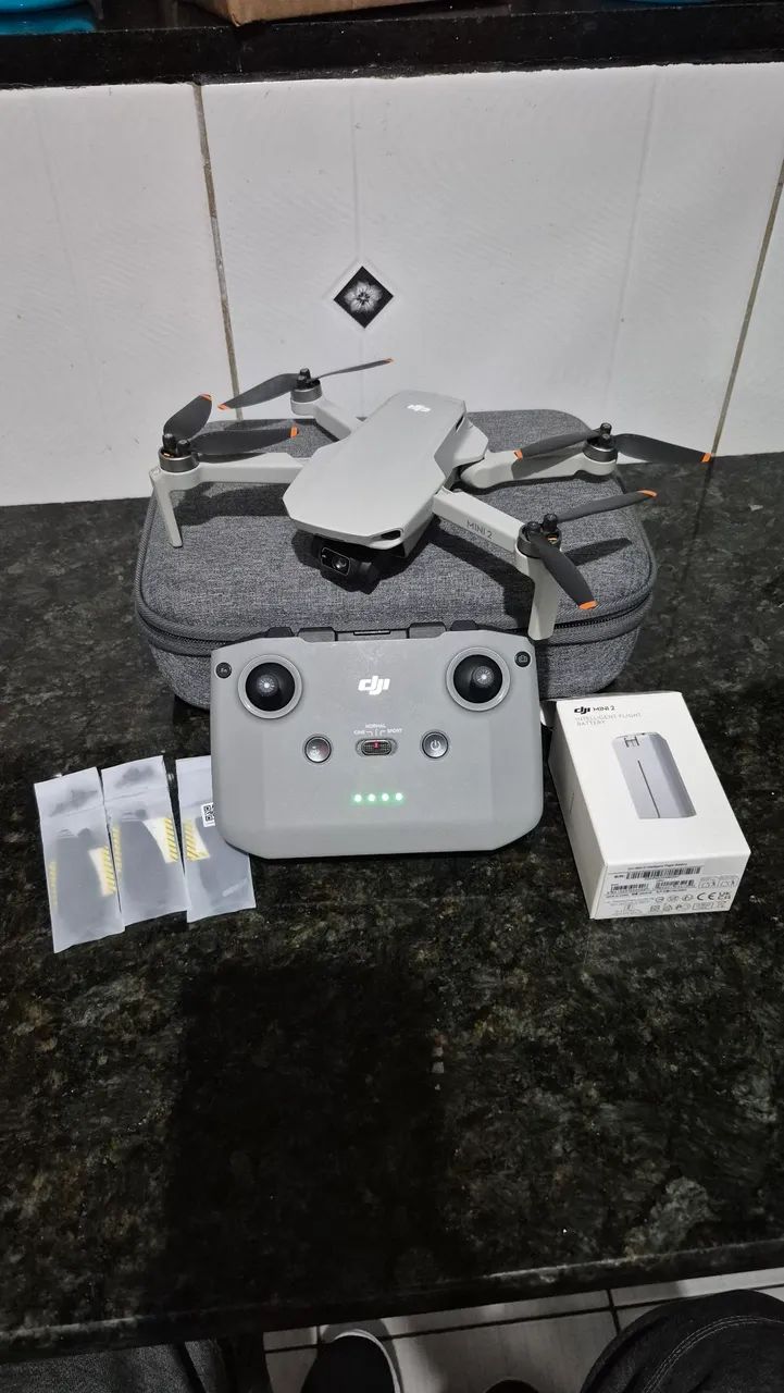 Drone DJi mini 2 com bateria NOVA - Foto 2