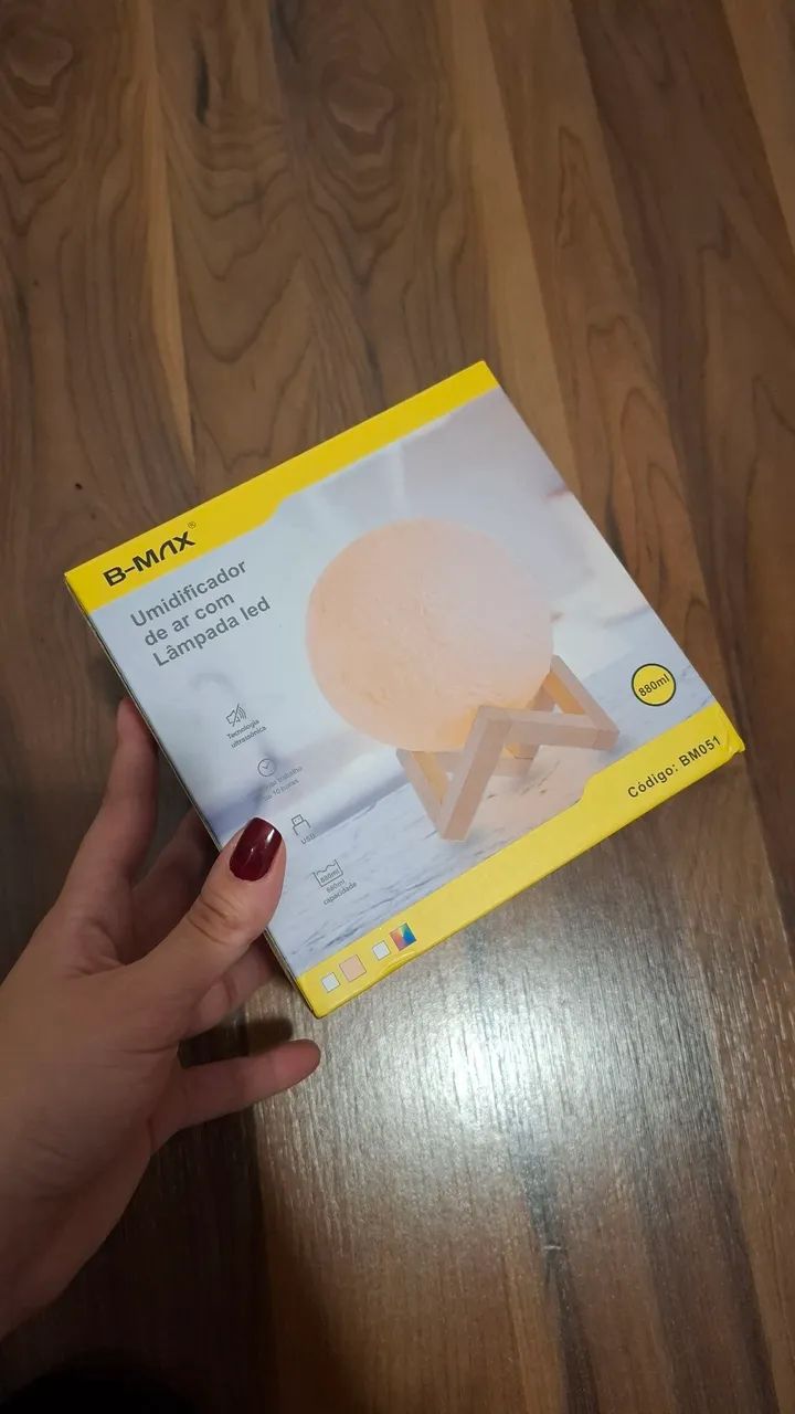Umidificador de ar com Lâmpada LED - Foto 3
