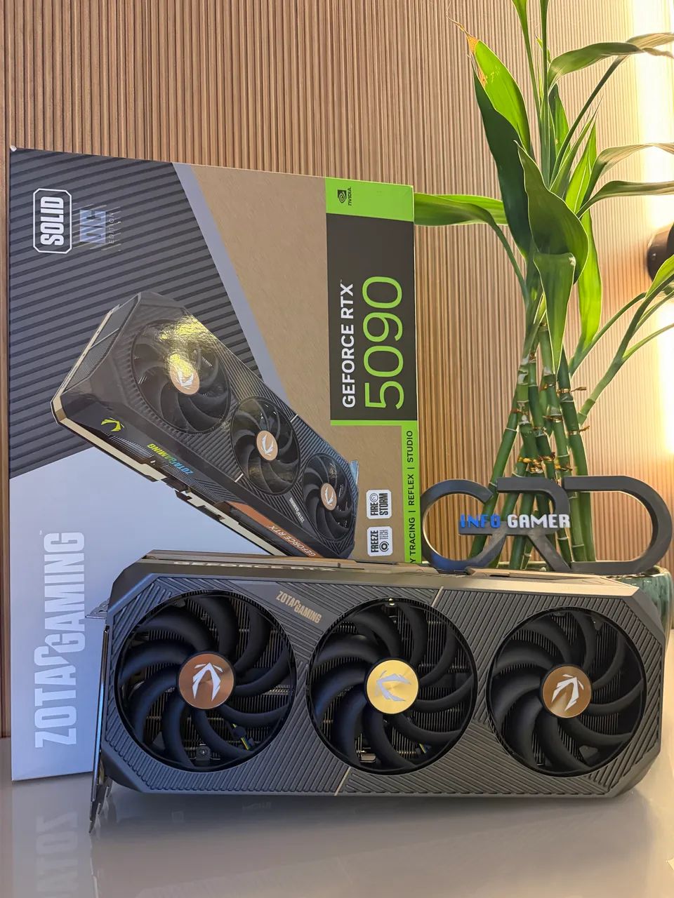 RTX 5090 32GB Zotac Solid - Troco